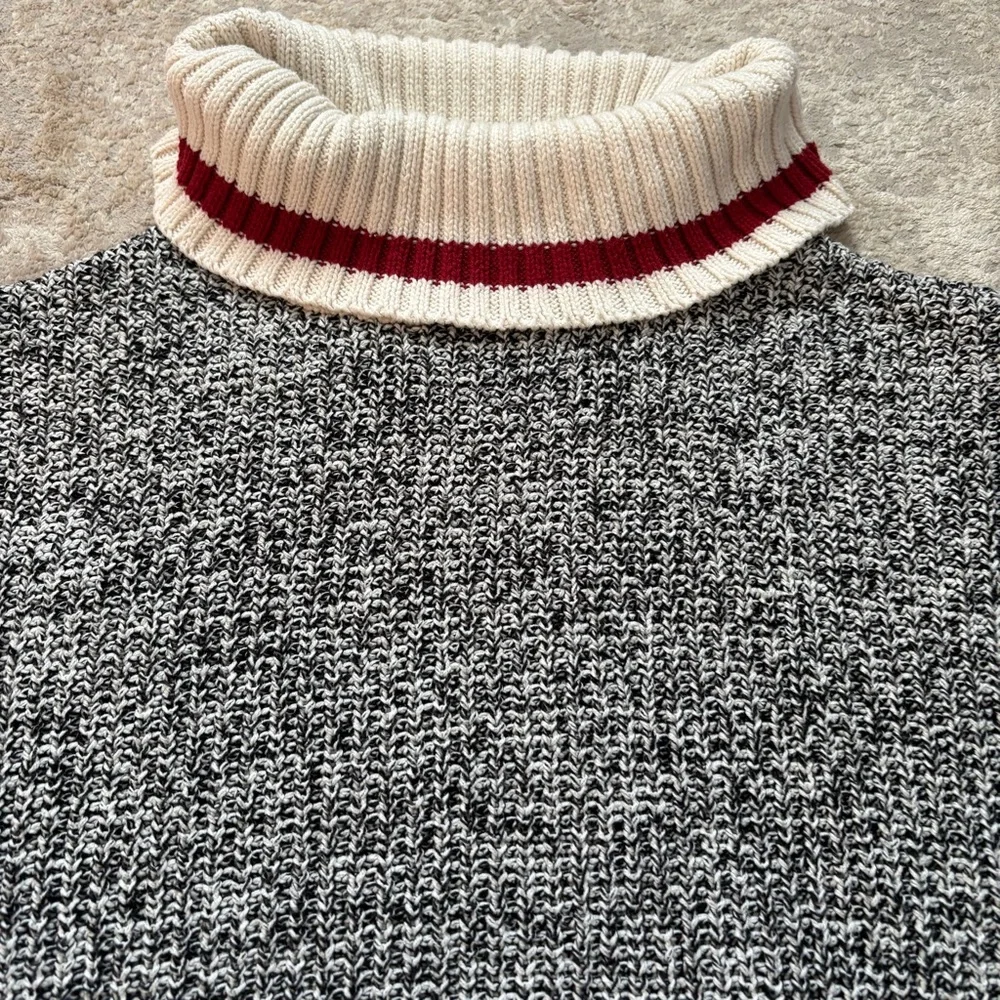 My Style Women’s Marled Knit Cowl Neck Long Sleeve Cabin Sweater Size Xlarge - Picture 5 of 9